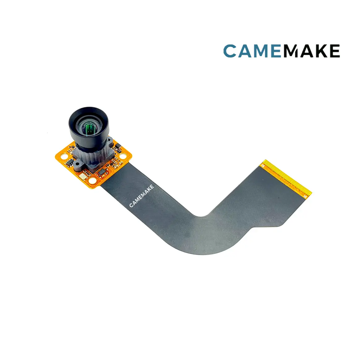 Right-angle flex camera