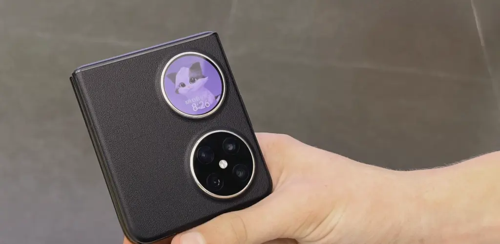 Close-up of high-resolution smartphone camera module with multi-lens configuration for premium imaging performance.