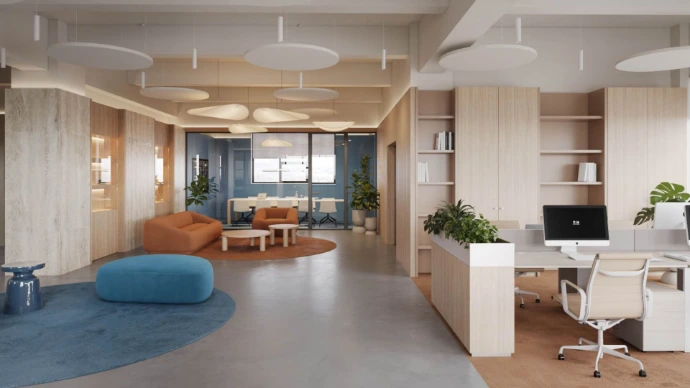 Interior of the camemake r&amp;d center 