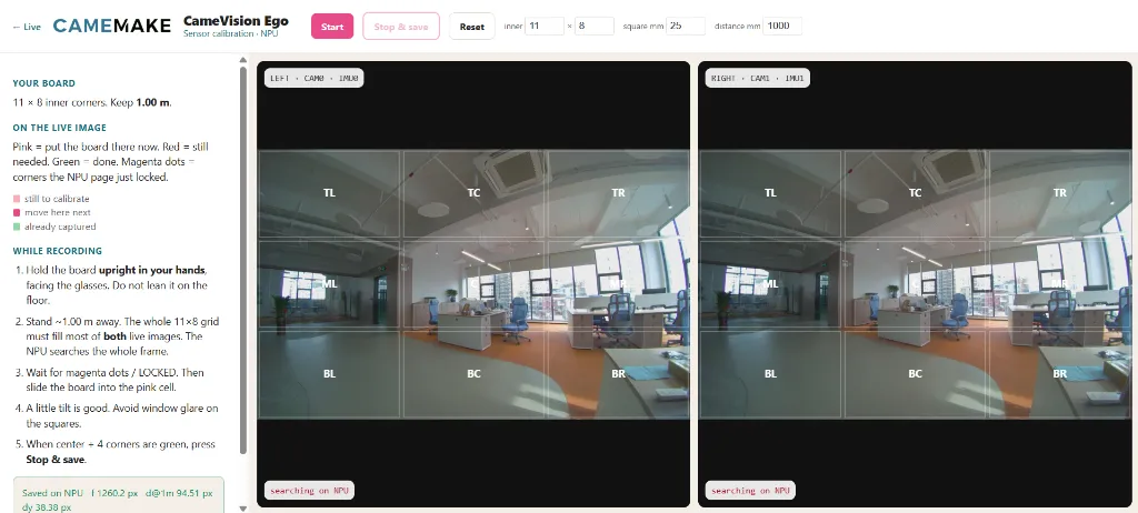 CameVision EGO Calibration Sample.webp