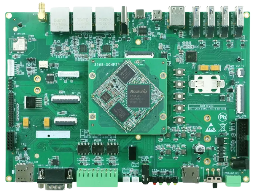 RK3568 Industrial Vision Board – Balanced Platform for Full HD Camera Projects