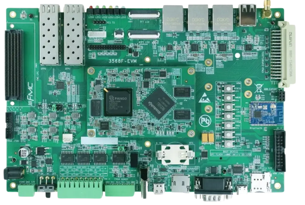 Rugged RK3568J + FPGA Vision Control Board – Industrial & Medical Real-Time Imaging Platform
